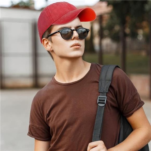 7Pcs Vintage Washed Distressed Baseball Hat Baseball Cap Twill Adjustable Dad - Picture 6 of 6